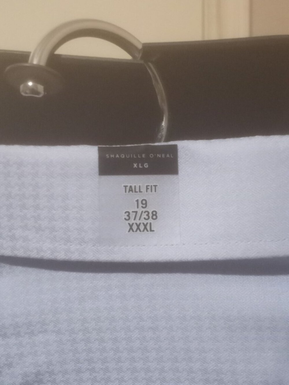 New Shaquille O'Neal XLG Tall Fit Blue Dress Shirt Men's (3XL) 19 37/38 NWT - Picture 9 of 14